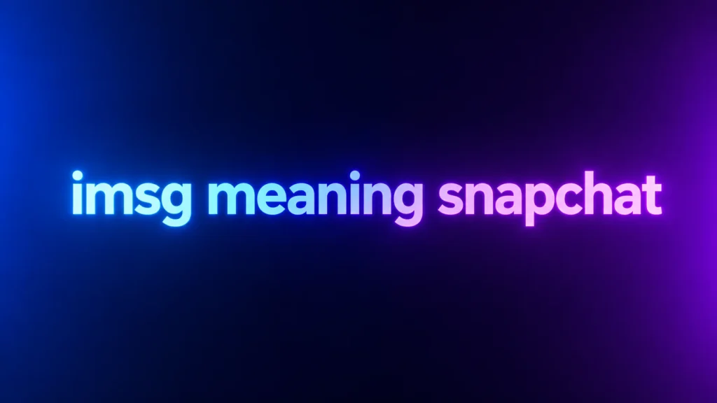 iMsg Meaning Snapchat: What It Really Means, Why People Use It, and How to Respond