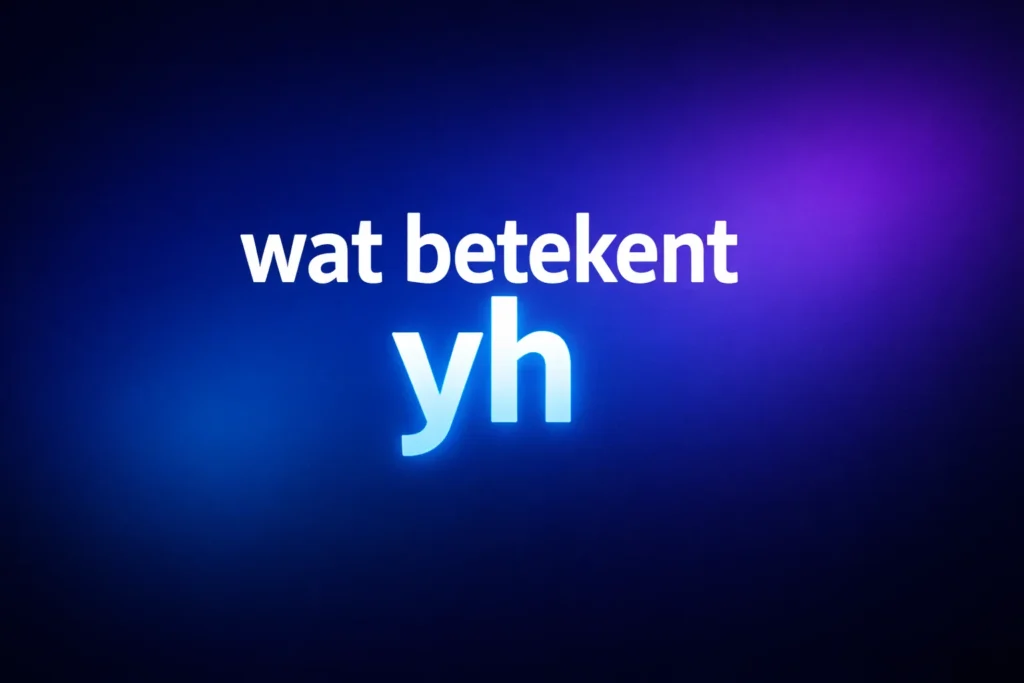 Wat Betekent YH? Understanding the Meaning of “YH” in Text Messages and Social Media