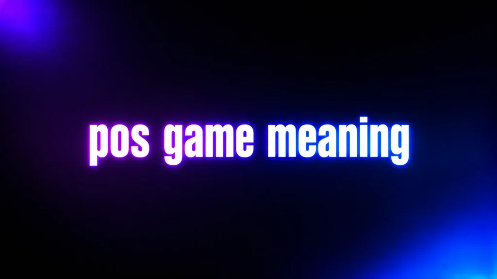POS Game Meaning: What Does “POS” Mean in Gaming, Texts, and Online Conversations?