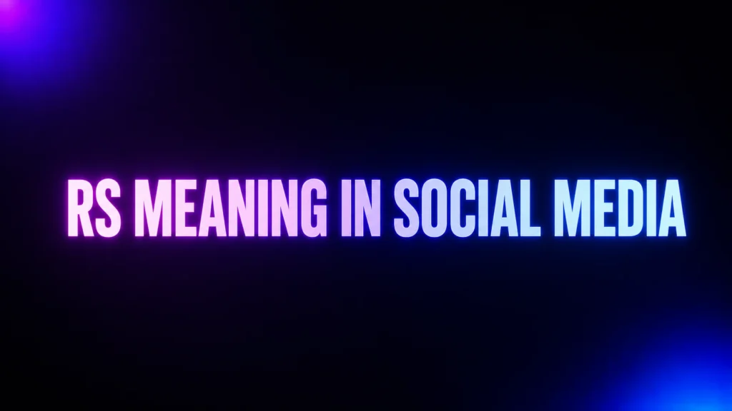 RS Meaning in Social Media: What It Really Says About Honesty and Agreement