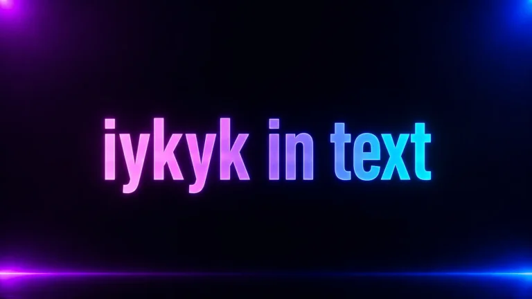IYKYK in Text: What It Really Means and Why People Use It So Much